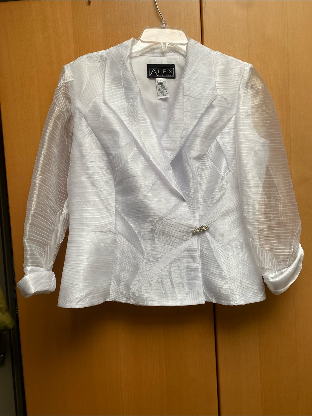 Fancy white jacket